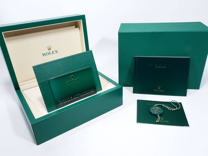 Rolex Datejust 36 Ref. 126200 Stainless Steel Mint Green Dial Oyster Bracelet Unused zmw2dbm7