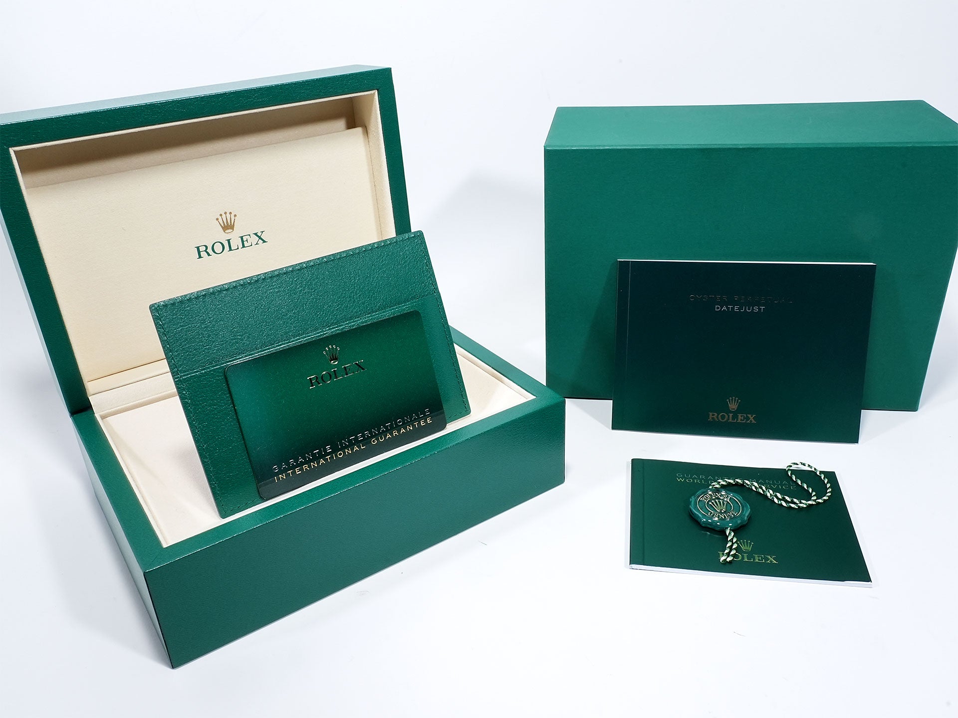 Rolex Datejust 36 Ref. 126200 Stainless Steel Mint Green Dial Oyster Bracelet Unused zmw2dbm7