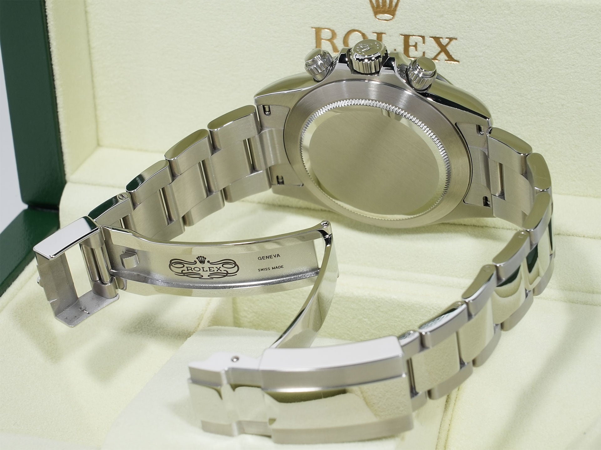 ロレックス デイトナ Ref.116520 ステンレススチール ブラック文字盤 美品 wpnaubku
