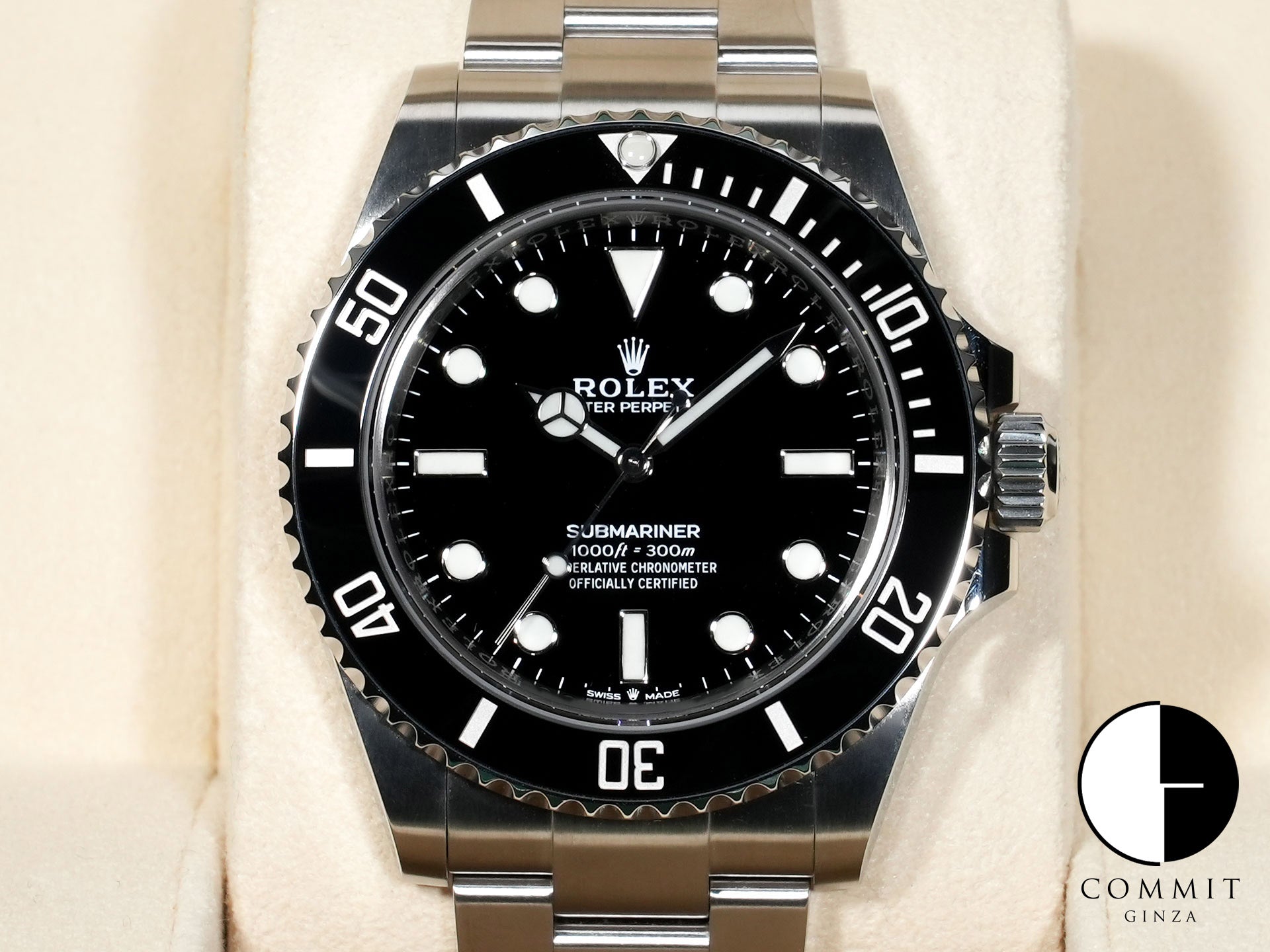 ロレックス サブマリーナー ノンデイト Ref.124060 ステンレススチール ブラック文字盤 中古 p7ym62be