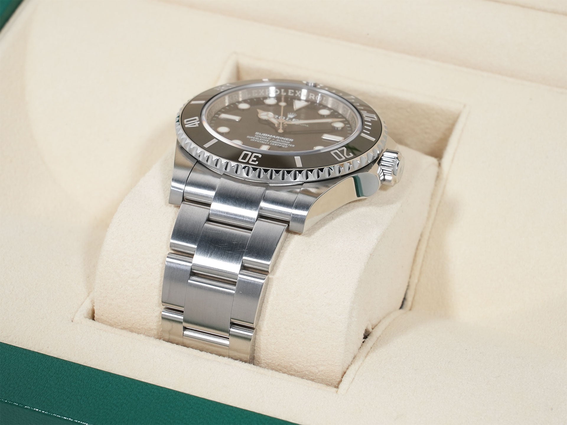ロレックス サブマリーナー ノンデイト Ref.124060 ステンレススチール ブラック文字盤 中古 p7ym62be