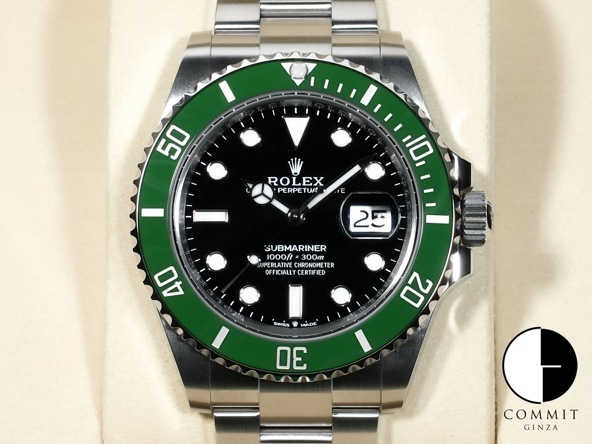 ロレックス サブマリーナー デイト Ref.126610LV ステンレススチール ブラック文字盤 未使用 cce32wei