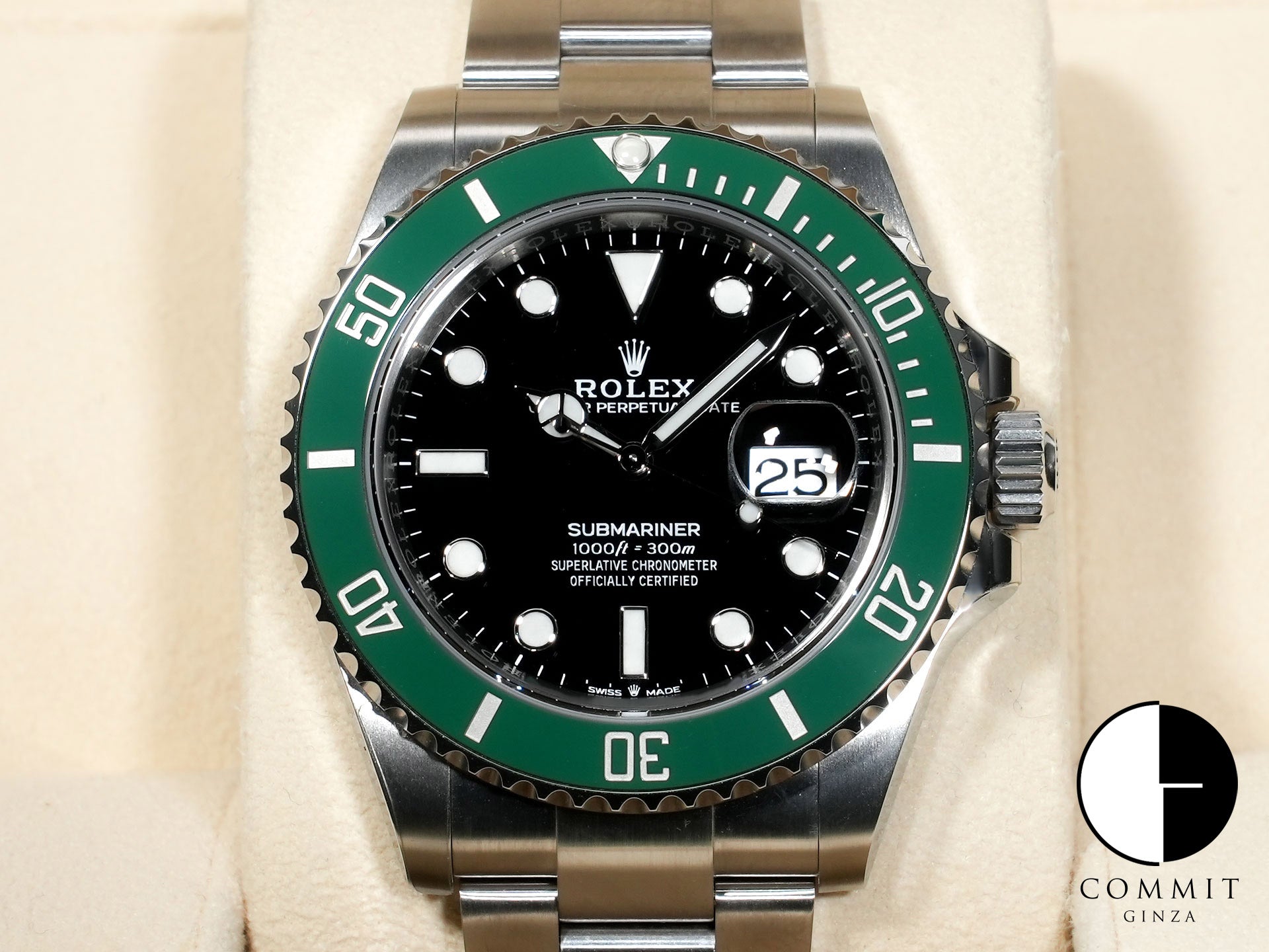 ロレックス サブマリーナー デイト Ref.126610LV ステンレススチール ブラック文字盤 中古 at8hkpoz