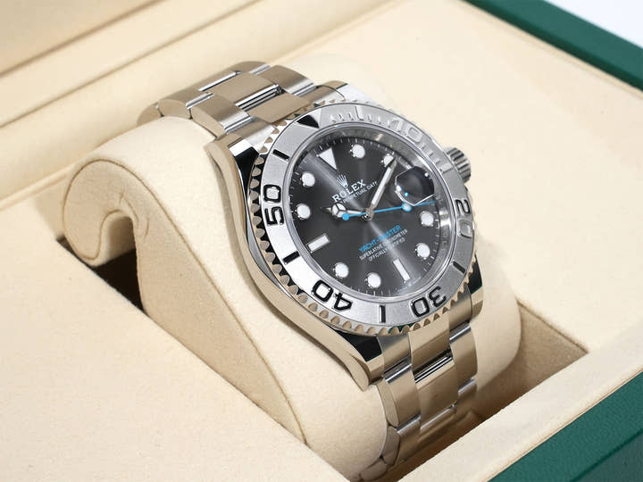Rolex Yacht-Master 40 Ref. 126622 Stainless Steel/Platinum Slate Dial Unused qhmfkrv3