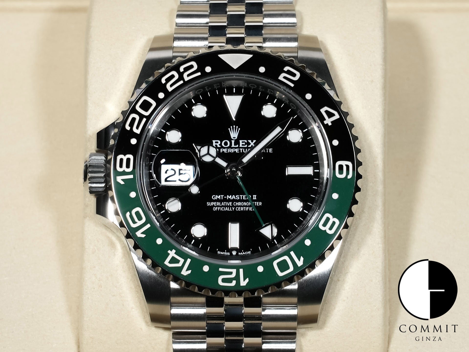 ロレックス GMTマスターII Ref.126720VTNR ステンレススチール ブラック文字盤 ジュビリーブレスレット 未使用 92wx5bmh