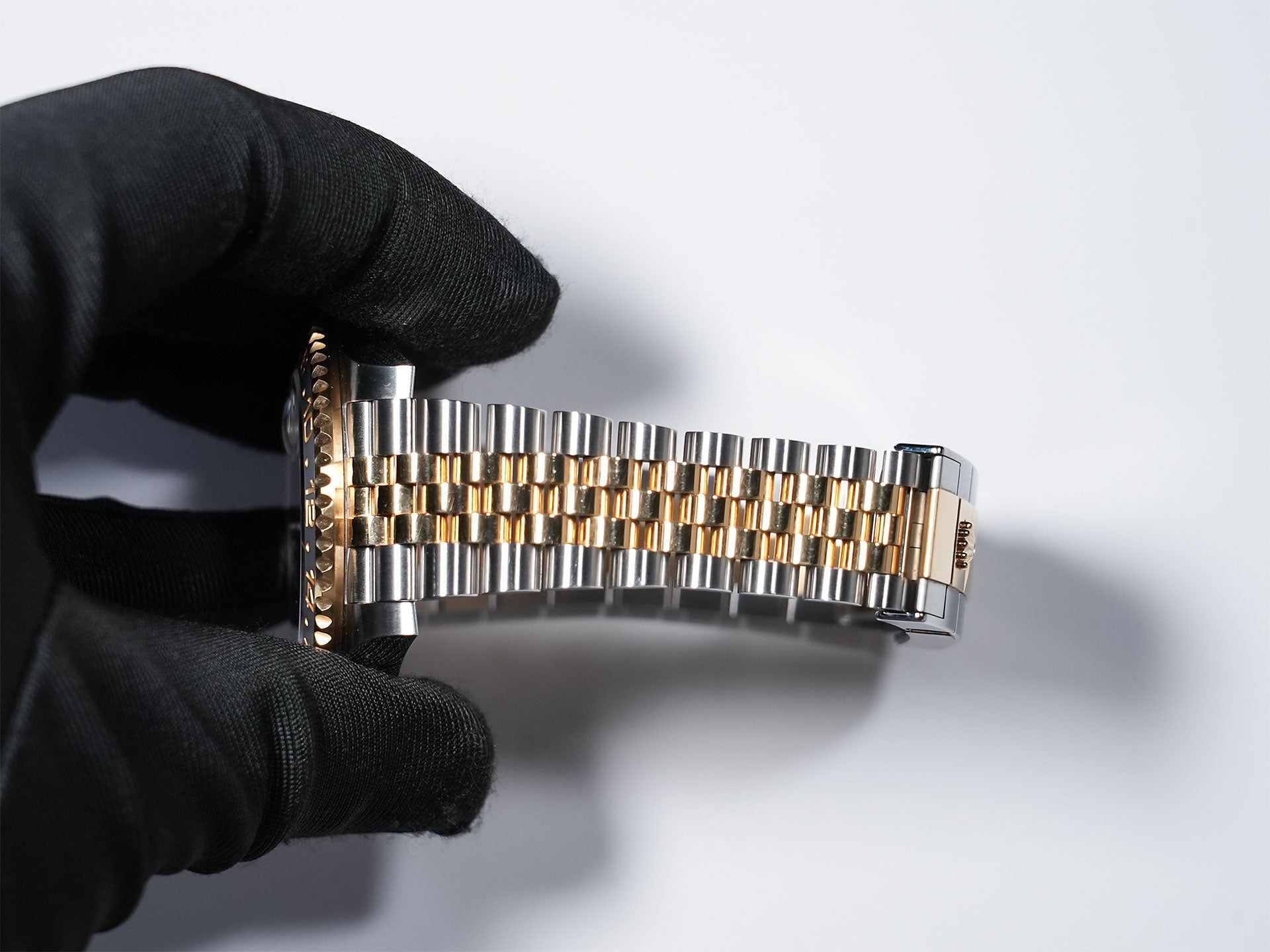 ロレックス GMTマスターII Ref.126713GRNR ステンレススチール/イエローゴールド ブラック文字盤 ジュビリーブレスレット 中古 sxiyh8b8