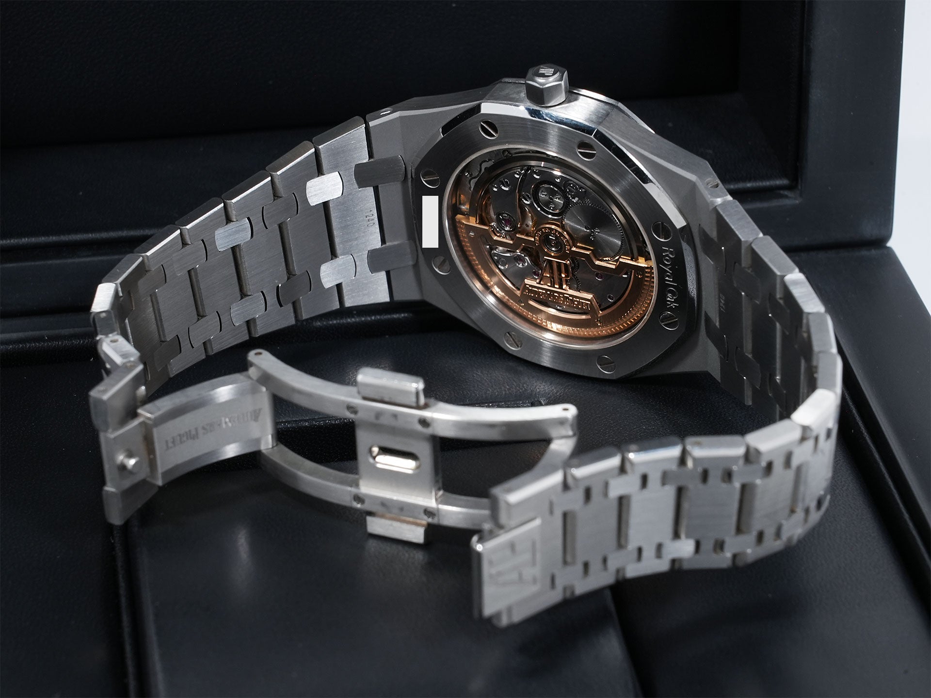 オーデマピゲ ロイヤルオーク ジャンボ エクストラ シン Ref.15202ST.OO.1240ST.01 ステンレススチール ブルー文字盤 中古 keuf7sj8