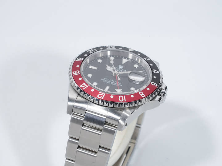 ロレックス GMTマスターII Ref.16710 ステンレススチール ブラック文字盤 オイスターブレスレット 中古 yin7ufkz