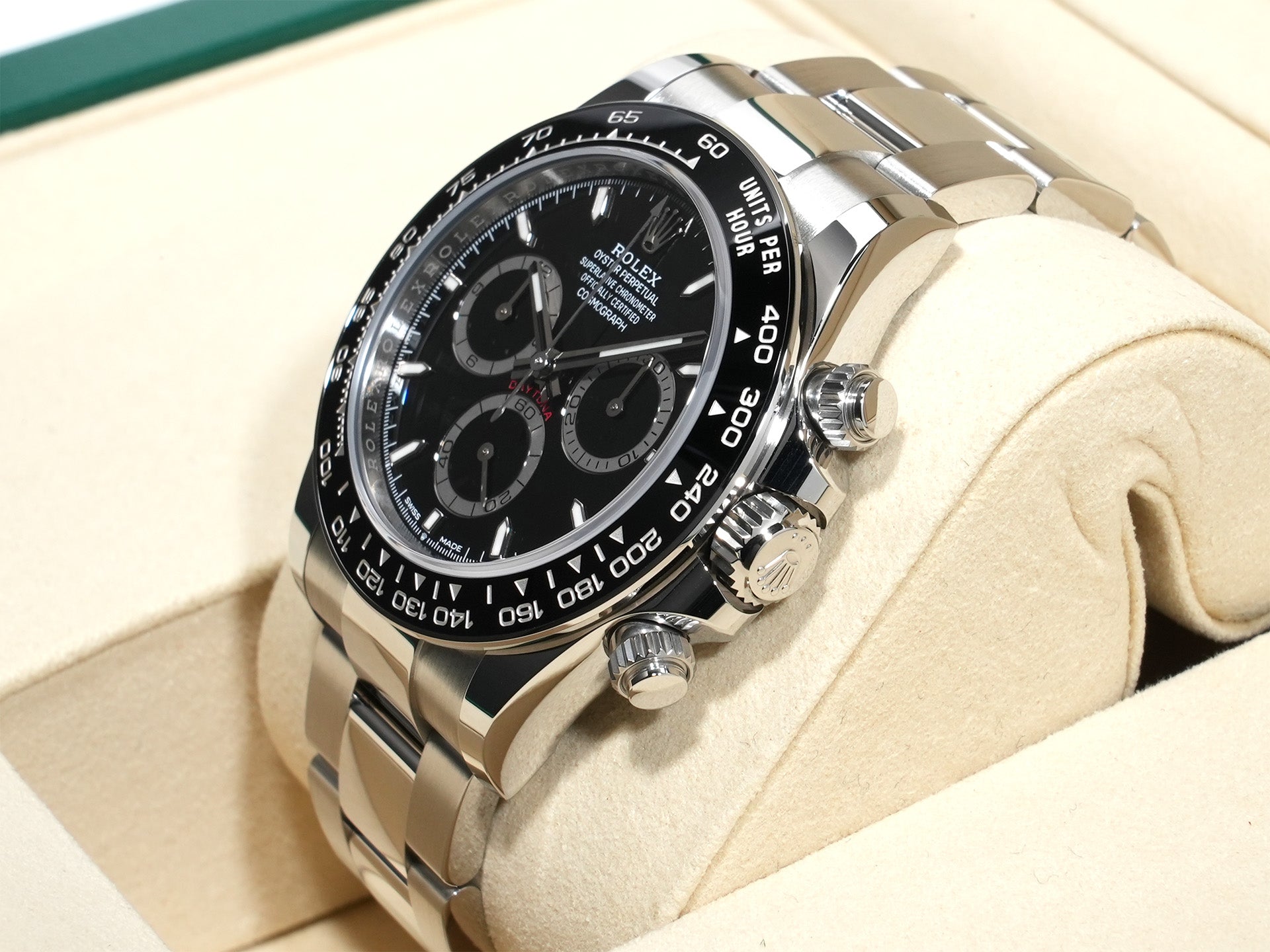 ロレックス デイトナ Ref.126500LN ステンレススチール ブラック文字盤 未使用 2ws9eqgy