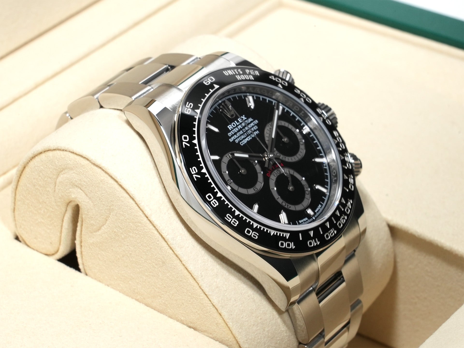 ロレックス デイトナ Ref.126500LN ステンレススチール ブラック文字盤 未使用 2ws9eqgy