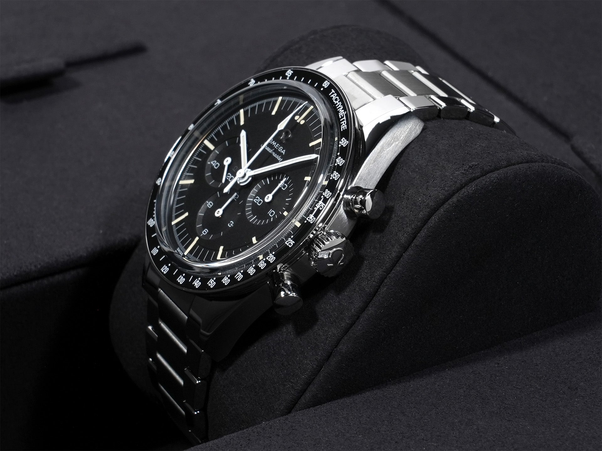 Omega Speedmaster Caliber 321 Chronograph 39.7mm Ref. 311.30.40.30.01.001 Stainless Steel Black Dial Unused 764p8cwm