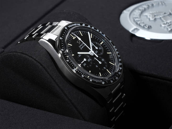 Omega Speedmaster Caliber 321 Chronograph 39.7mm Ref. 311.30.40.30.01.001 Stainless Steel Black Dial Unused 764p8cwm