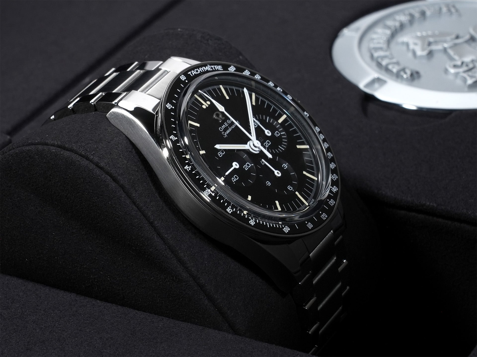 Omega Speedmaster Caliber 321 Chronograph 39.7mm Ref. 311.30.40.30.01.001 Stainless Steel Black Dial Unused 764p8cwm