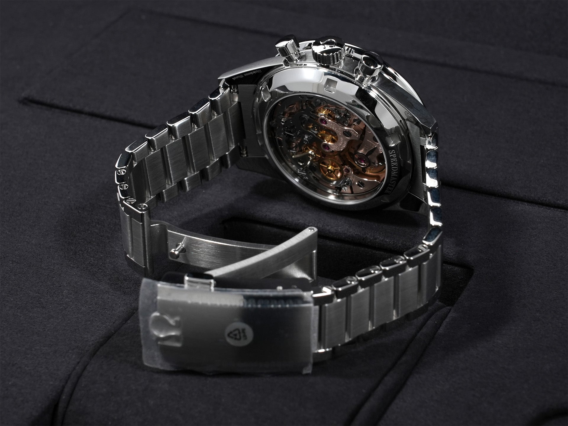 Omega Speedmaster Caliber 321 Chronograph 39.7mm Ref. 311.30.40.30.01.001 Stainless Steel Black Dial Unused 764p8cwm