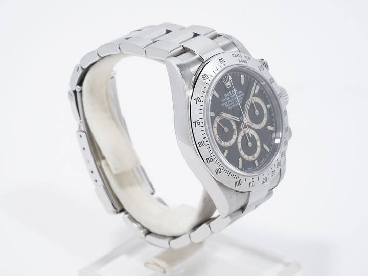 ロレックス デイトナ エルプリメロ Ref.16520 ステンレススチール ブラック文字盤 美中古 oauah79p