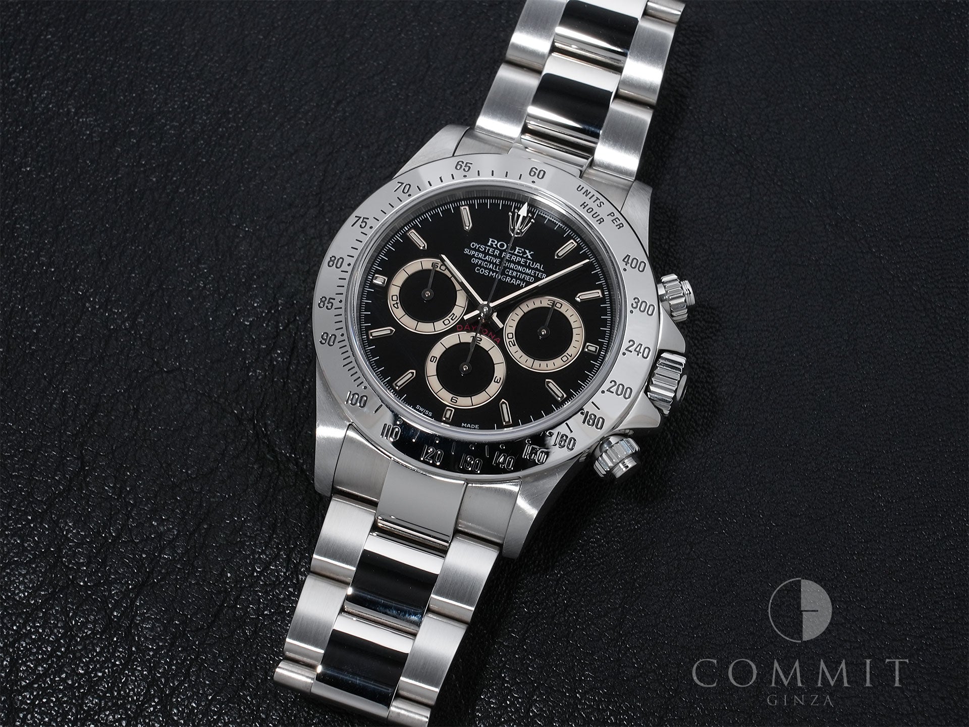 ロレックス デイトナ エルプリメロ Ref.16520 ステンレススチール ブラック文字盤 美中古 oauah79p