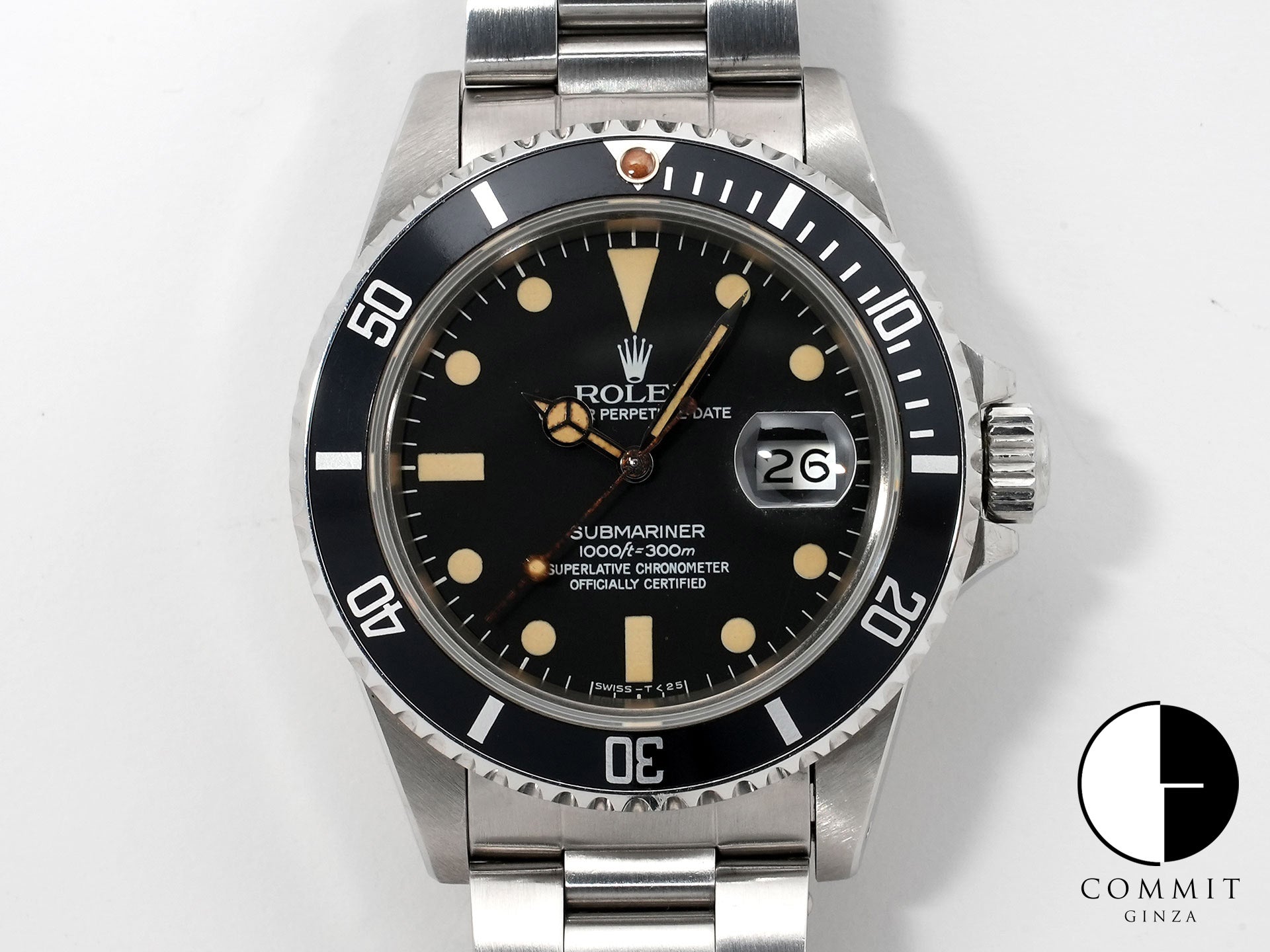 ロレックス サブマリーナー デイト Ref.16800 ステンレススチール ブラック文字盤 中古 n84wxodp
