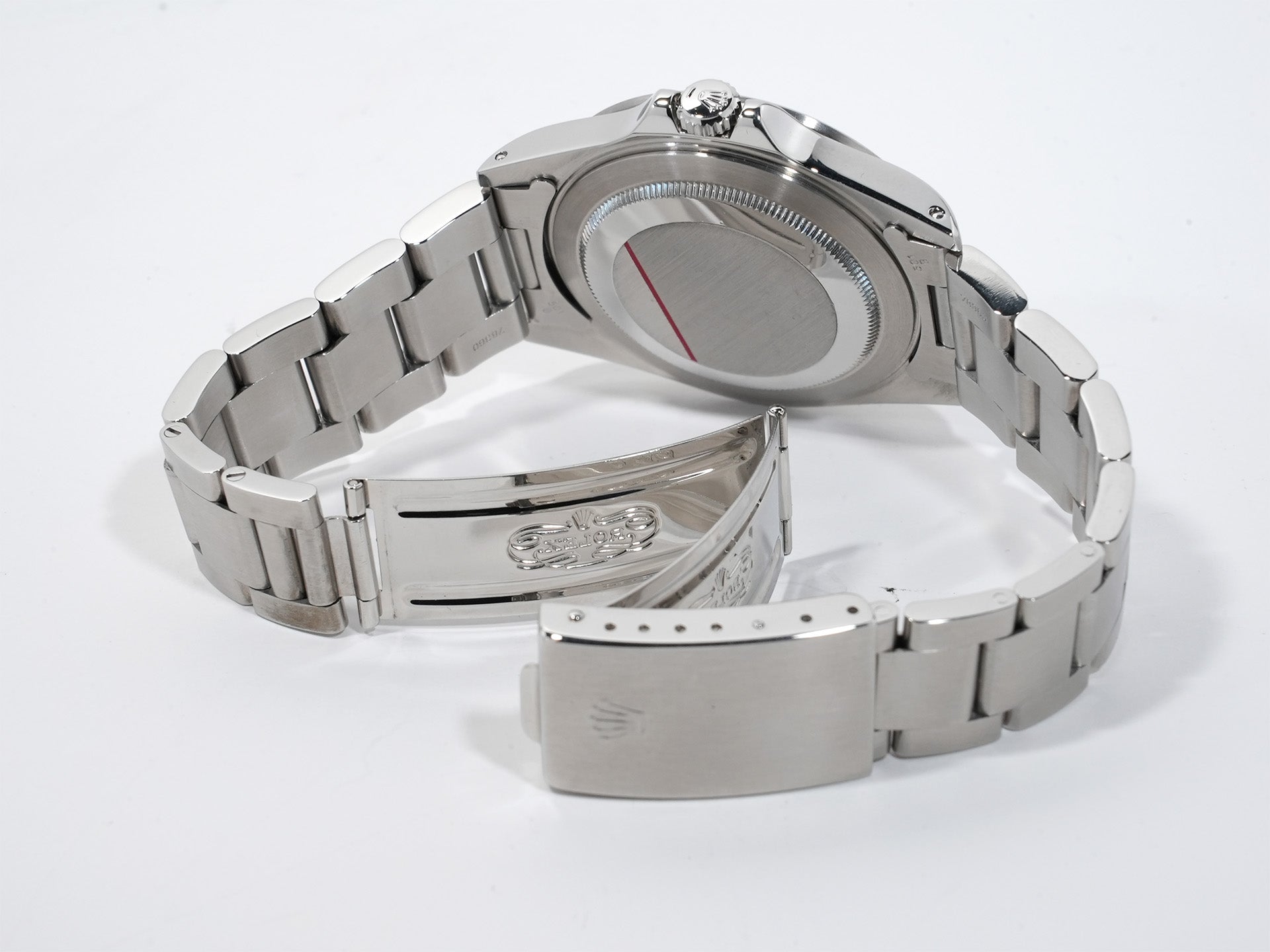 ロレックス エクスプローラーII Ref.16570 ステンレススチール ホワイト文字盤 オイスターブレスレット 中古 zigwaov5