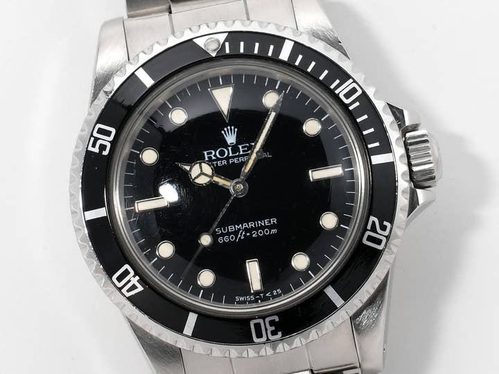 ロレックス サブマリーナー Ref.5513 ステンレススチール ブラック文字盤 中古 oyc77vqn