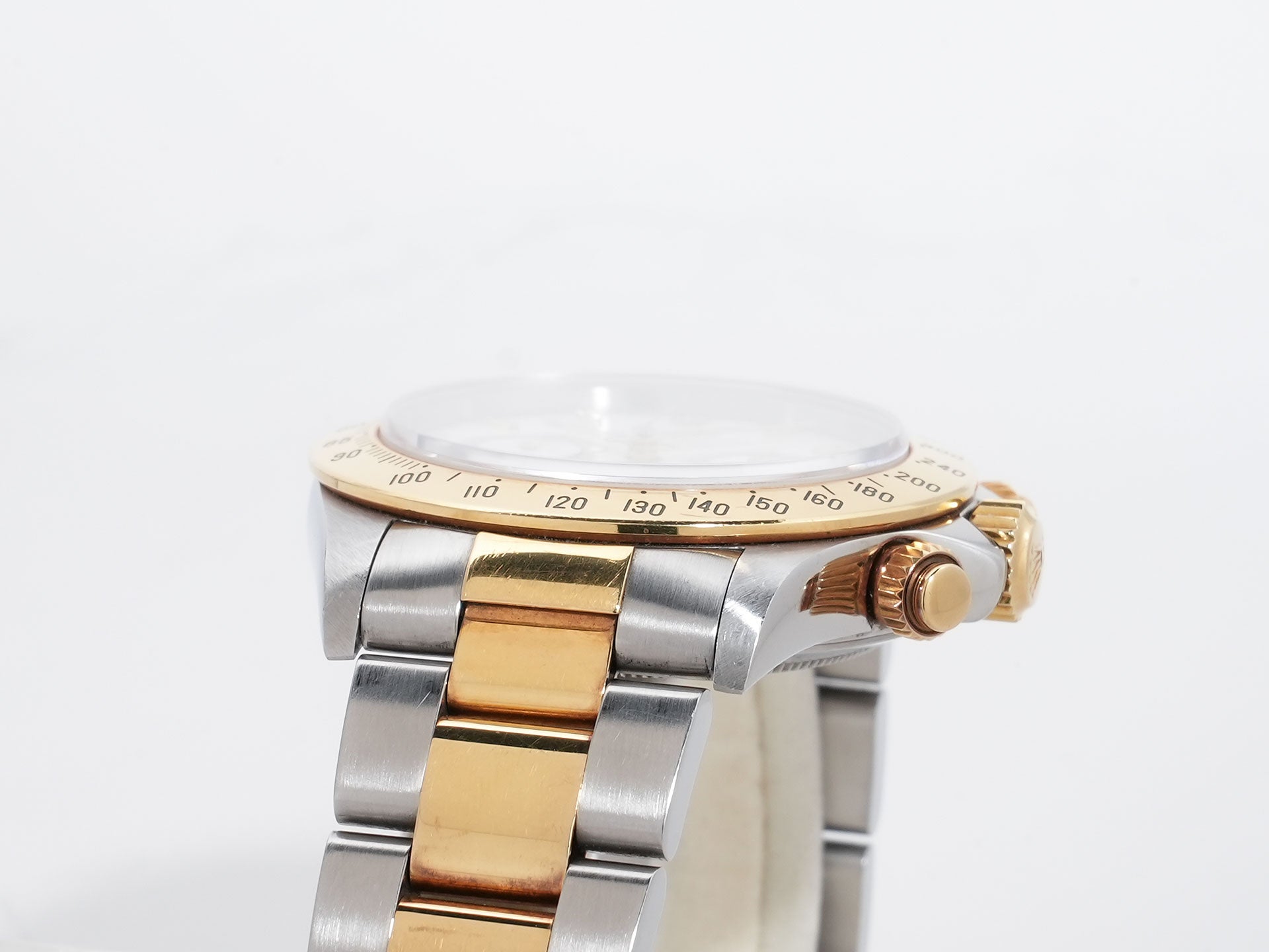 ロレックス デイトナ エルプリメロ Ref.16523 ステンレススチール/イエローゴールド ホワイト文字盤 中古 xwvc7uj3