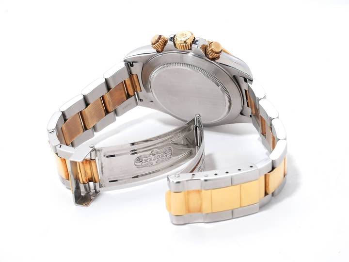 ロレックス デイトナ エルプリメロ Ref.16523 ステンレススチール/イエローゴールド ホワイト文字盤 中古 xwvc7uj3