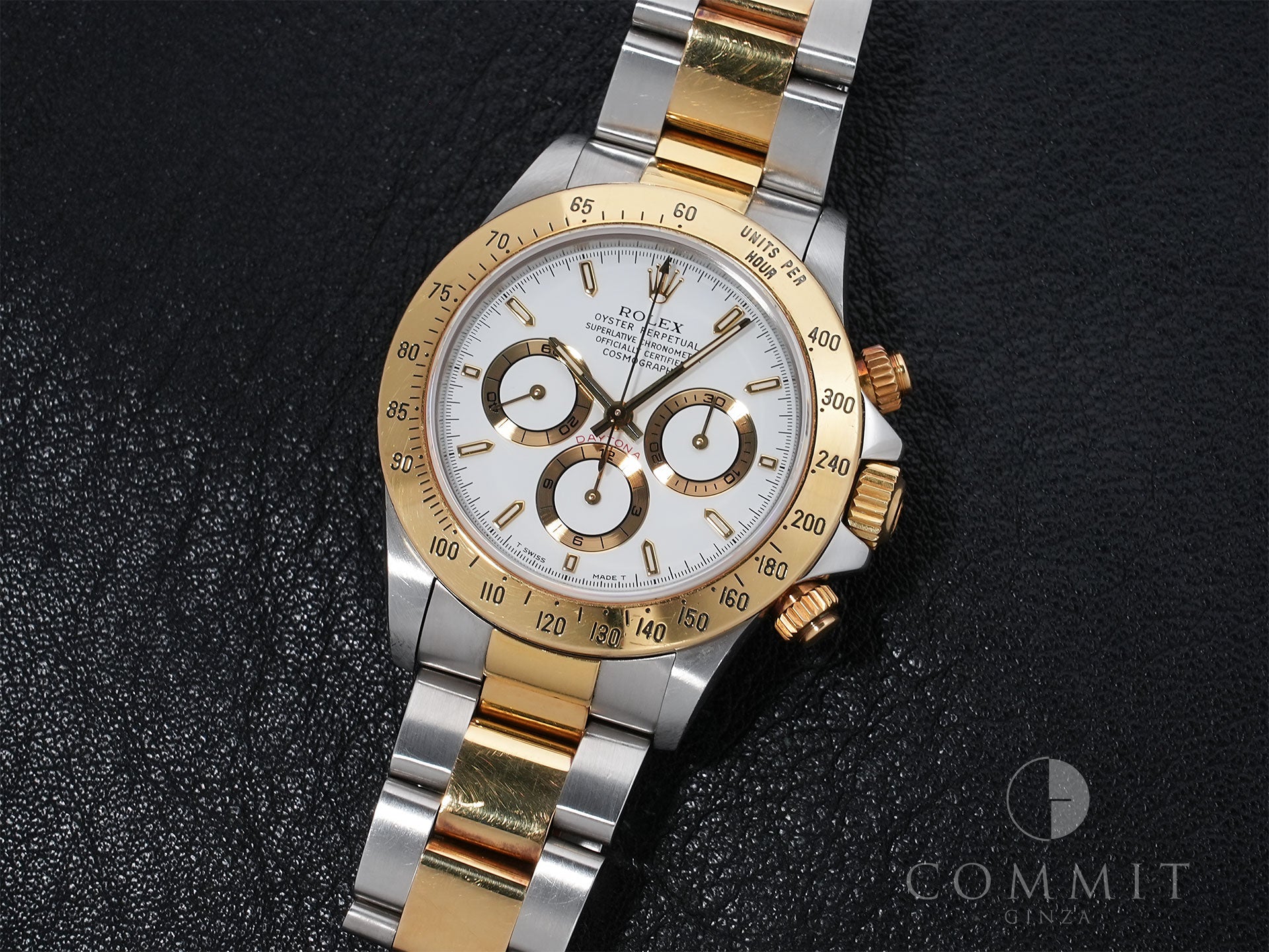 ロレックス デイトナ エルプリメロ Ref.16523 ステンレススチール/イエローゴールド ホワイト文字盤 中古 xwvc7uj3