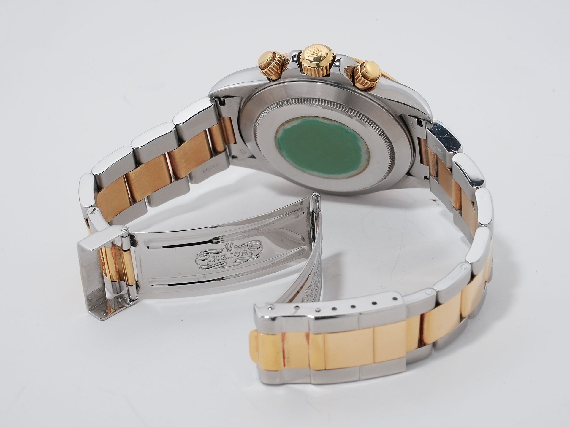 ロレックス デイトナ エルプリメロ Ref.16523 ステンレススチール/イエローゴールド ホワイト文字盤 中古 jwbpgwxa