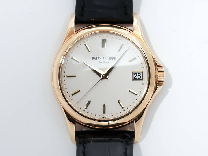 パテックフィリップ カラトラバ Ref.5127J-001 イエローゴールド シルバー文字盤 中古 38zziuwj