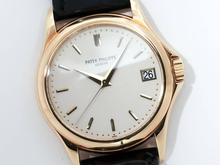 パテックフィリップ カラトラバ Ref.5127J-001 イエローゴールド シルバー文字盤 中古 38zziuwj