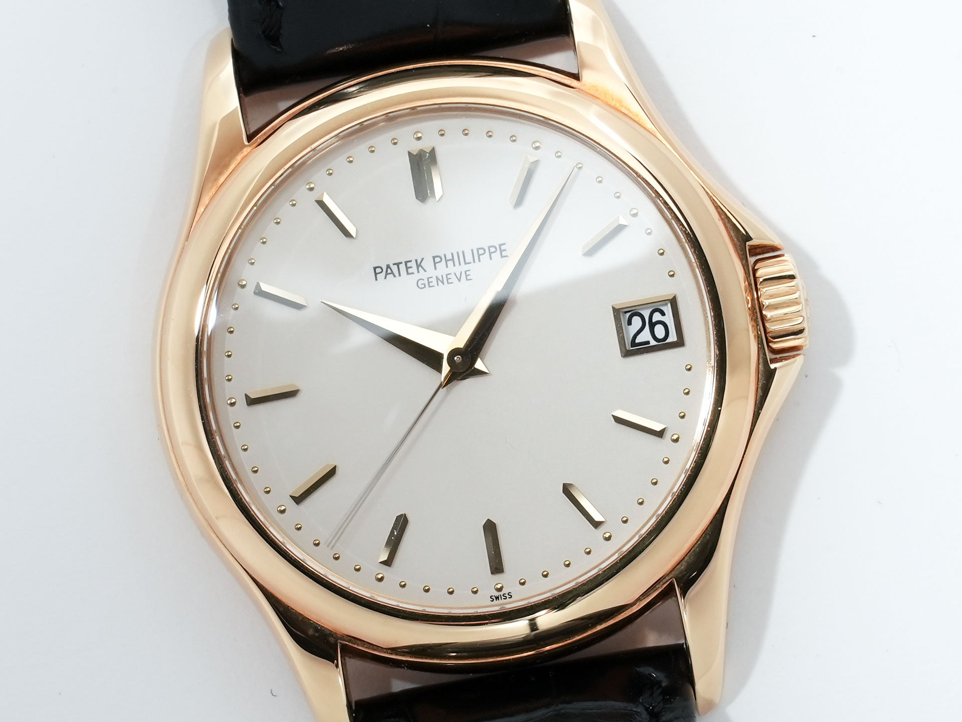 パテックフィリップ カラトラバ Ref.5127J-001 イエローゴールド シルバー文字盤 中古 38zziuwj