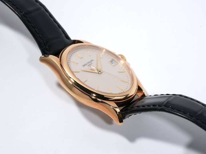パテックフィリップ カラトラバ Ref.5127J-001 イエローゴールド シルバー文字盤 中古 38zziuwj