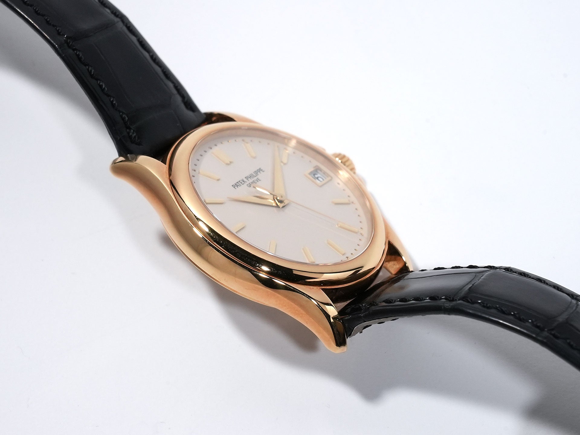 パテックフィリップ カラトラバ Ref.5127J-001 イエローゴールド シルバー文字盤 中古 38zziuwj