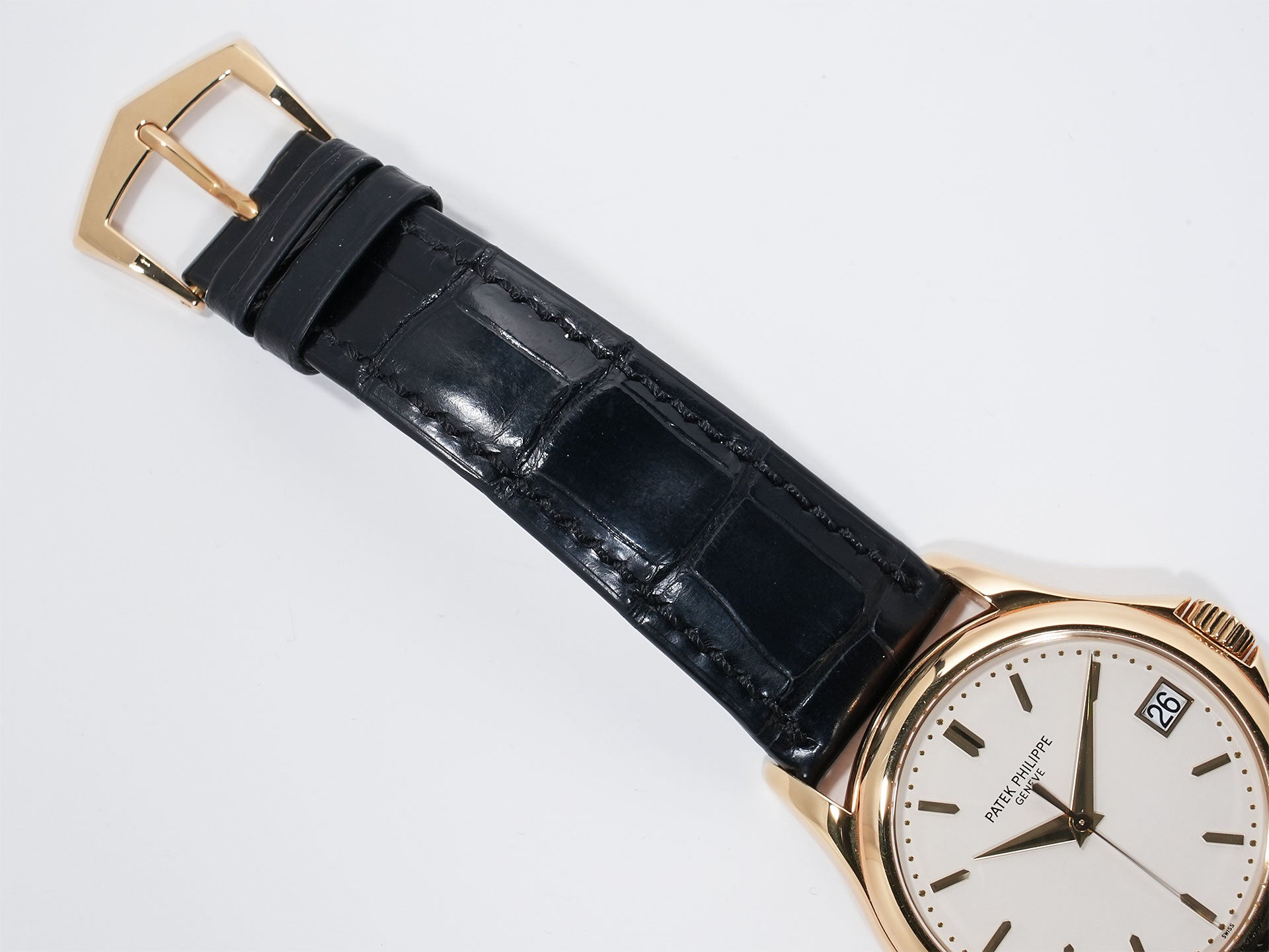 パテックフィリップ カラトラバ Ref.5127J-001 イエローゴールド シルバー文字盤 中古 38zziuwj