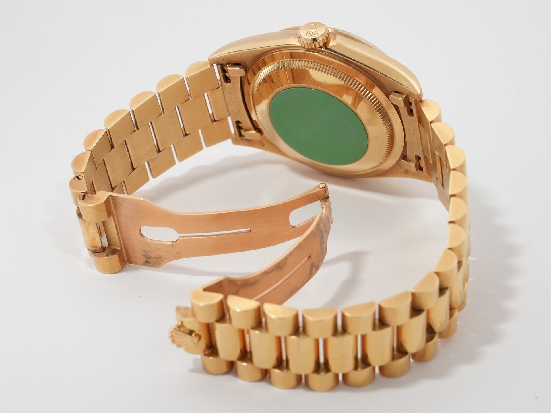 Rolex Day-Date 36 Ref. 18238A Yellow Gold Champagne with 10 Diamond Dial, Pre-owned i2ko3fo8
