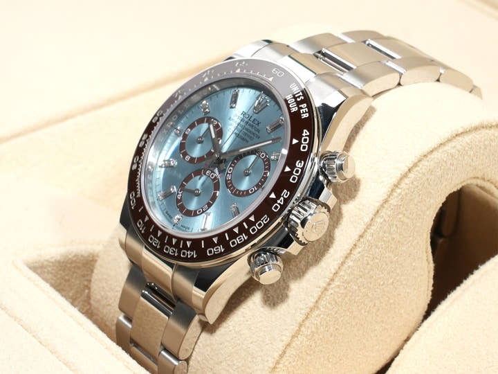 Rolex Daytona Ref. 126506A Platinum Ice Blue with 11 Diamond Dial, Unused (fjrfbfrv)