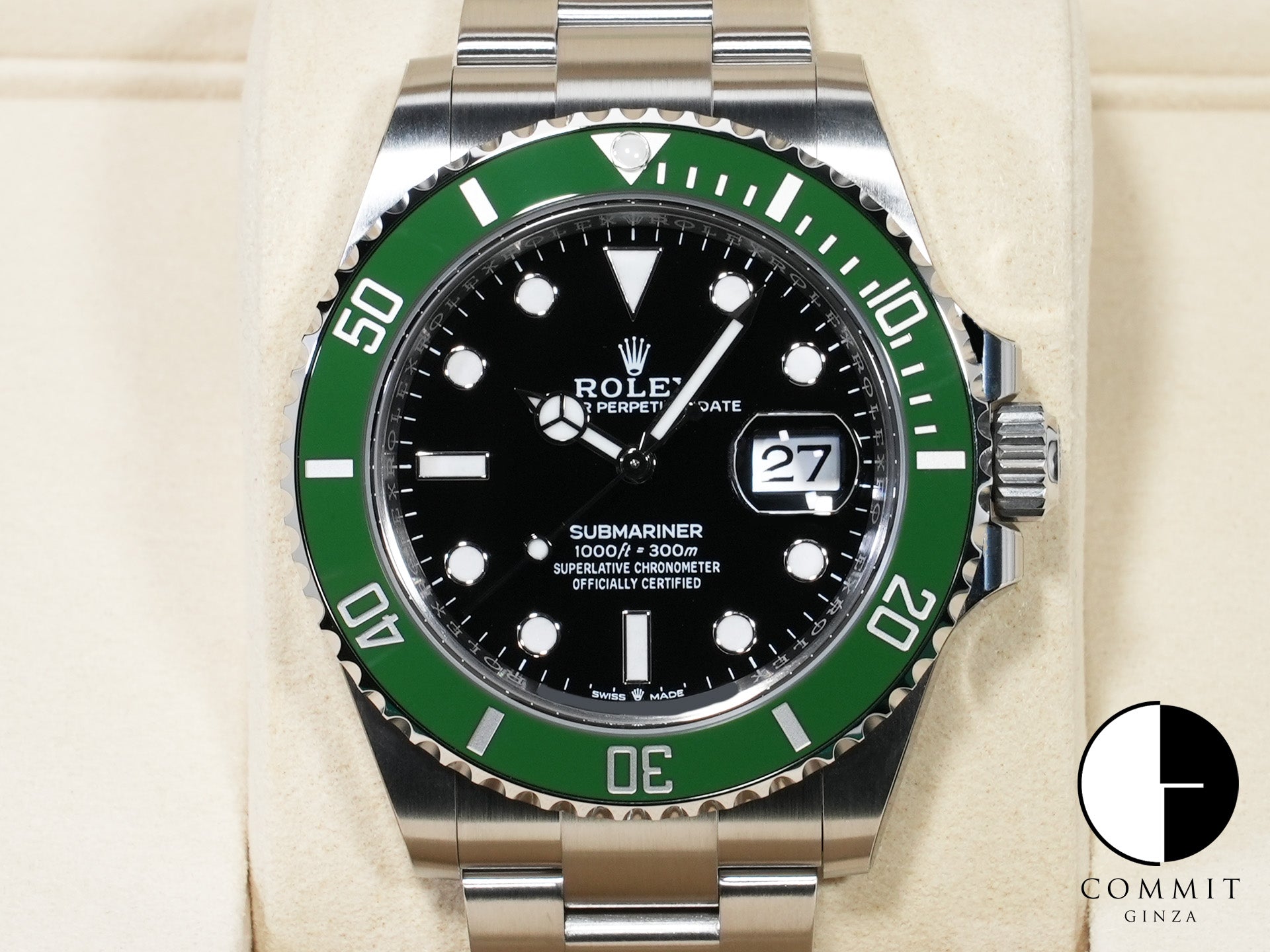 ロレックス サブマリーナー デイト Ref.126610LV ステンレススチール ブラック文字盤 未使用 mcs837e9