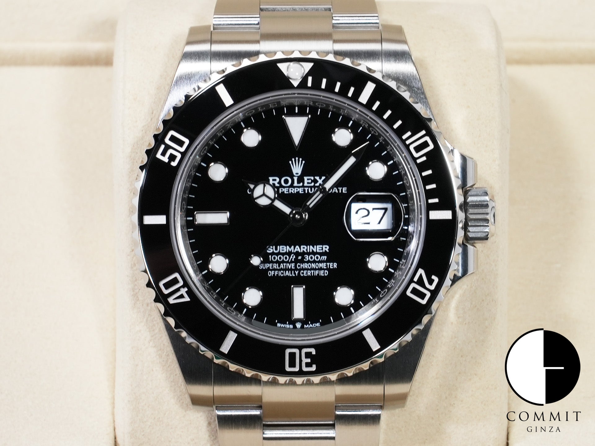 ロレックス サブマリーナー デイト Ref.126610LN ステンレススチール ブラック文字盤 未使用 c7kfq37f