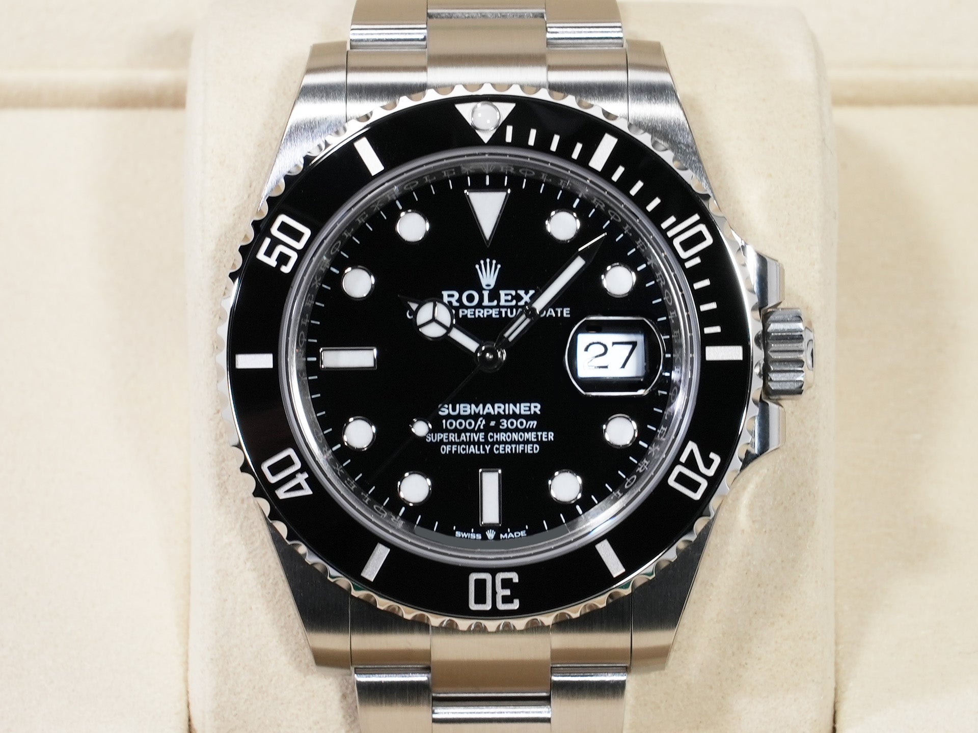 ロレックス サブマリーナー デイト Ref.126610LN ステンレススチール ブラック文字盤 未使用 c7kfq37f