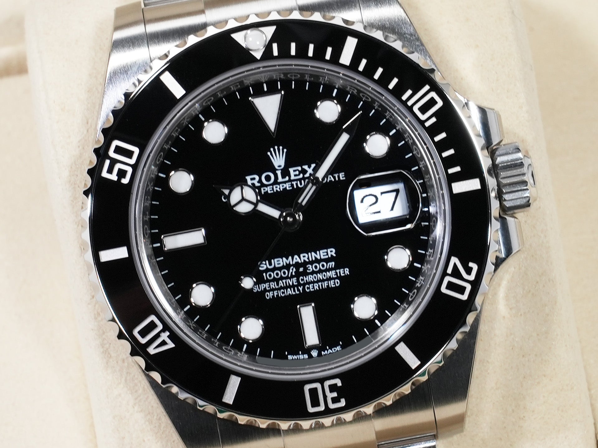 ロレックス サブマリーナー デイト Ref.126610LN ステンレススチール ブラック文字盤 未使用 c7kfq37f
