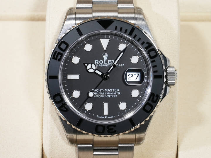 Rolex Yacht-Master 42 Ref. 226627 RLX Titanium Black Dial Unused k38bvs8d
