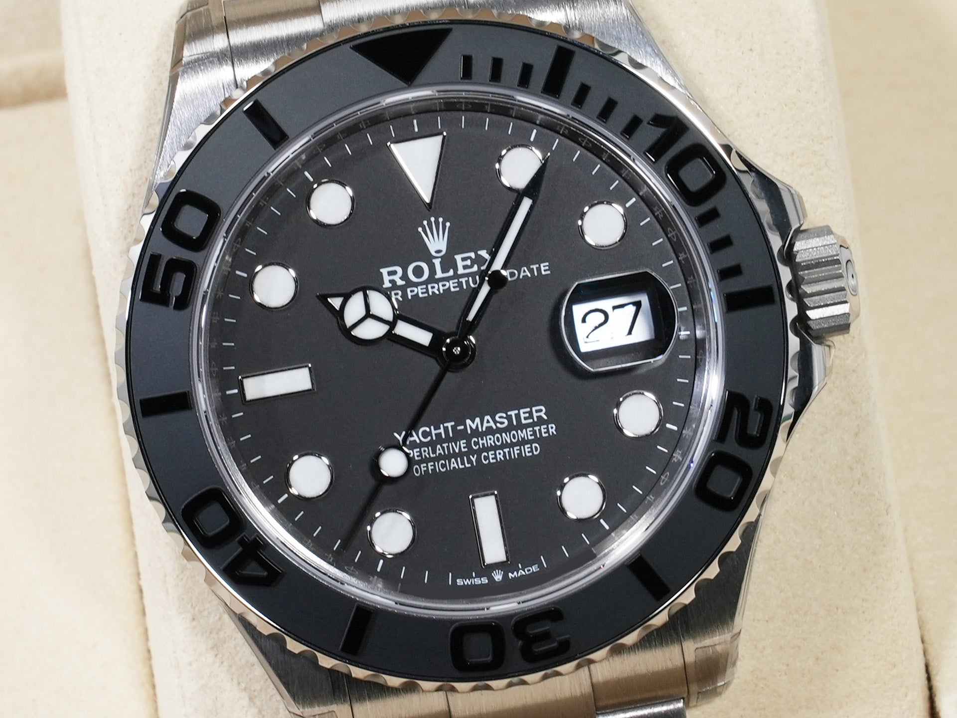 Rolex Yacht-Master 42 Ref. 226627 RLX Titanium Black Dial Unused k38bvs8d