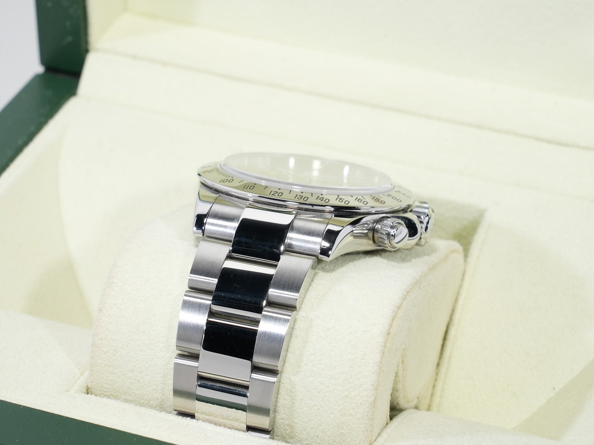 ロレックス デイトナ Ref.116520 ステンレススチール ブラック文字盤 美中古 muunosmv