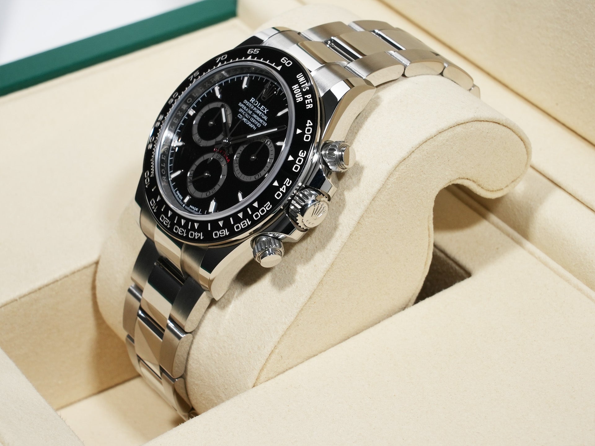 ロレックス デイトナ Ref.126500LN ステンレススチール ブラック文字盤 未使用 p64o6ixh