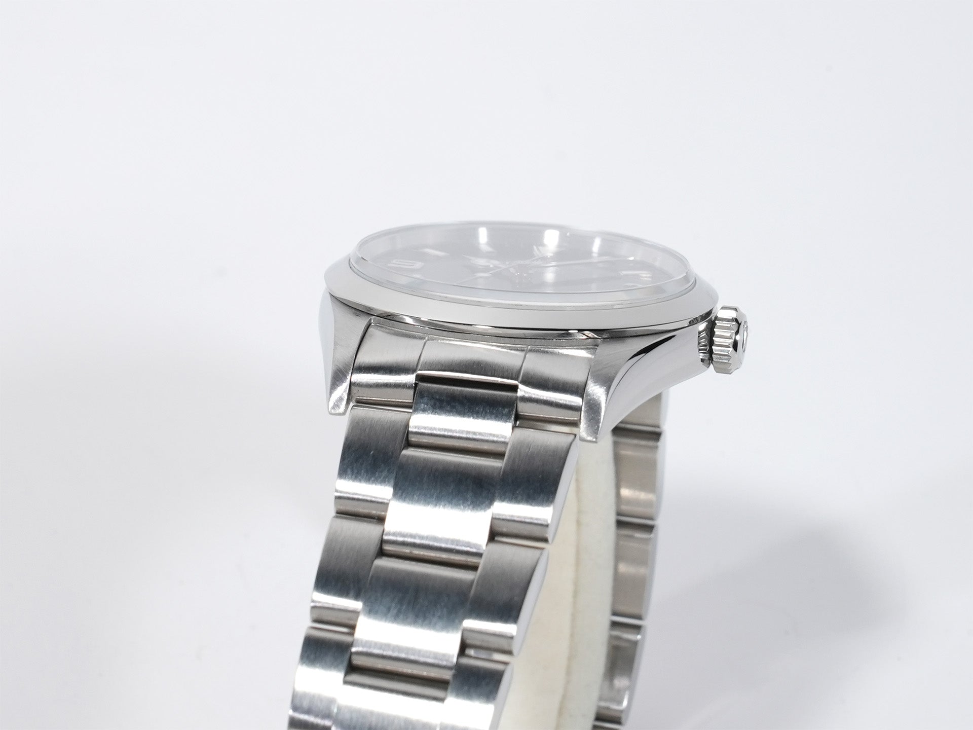 ロレックス エクスプローラーI Ref.14270 ステンレススチール ブラック文字盤 オイスターブレスレット 美中古 wmz3n56e