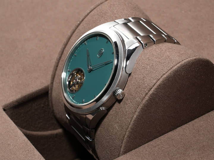 Parmigiani Fleurier Tonda PF Flying Tourbillon Ref. PFS921-1020001-100182 Stainless Steel Green Dial Excellent Condition w2rs2q22