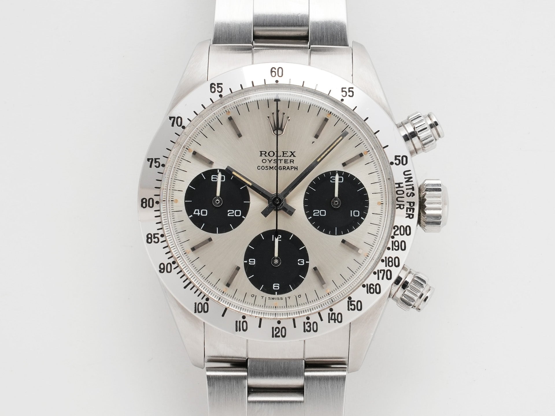 ロレックス デイトナ Ref.6265 ステンレススチール シルバー文字盤 中古 znbiwfhk