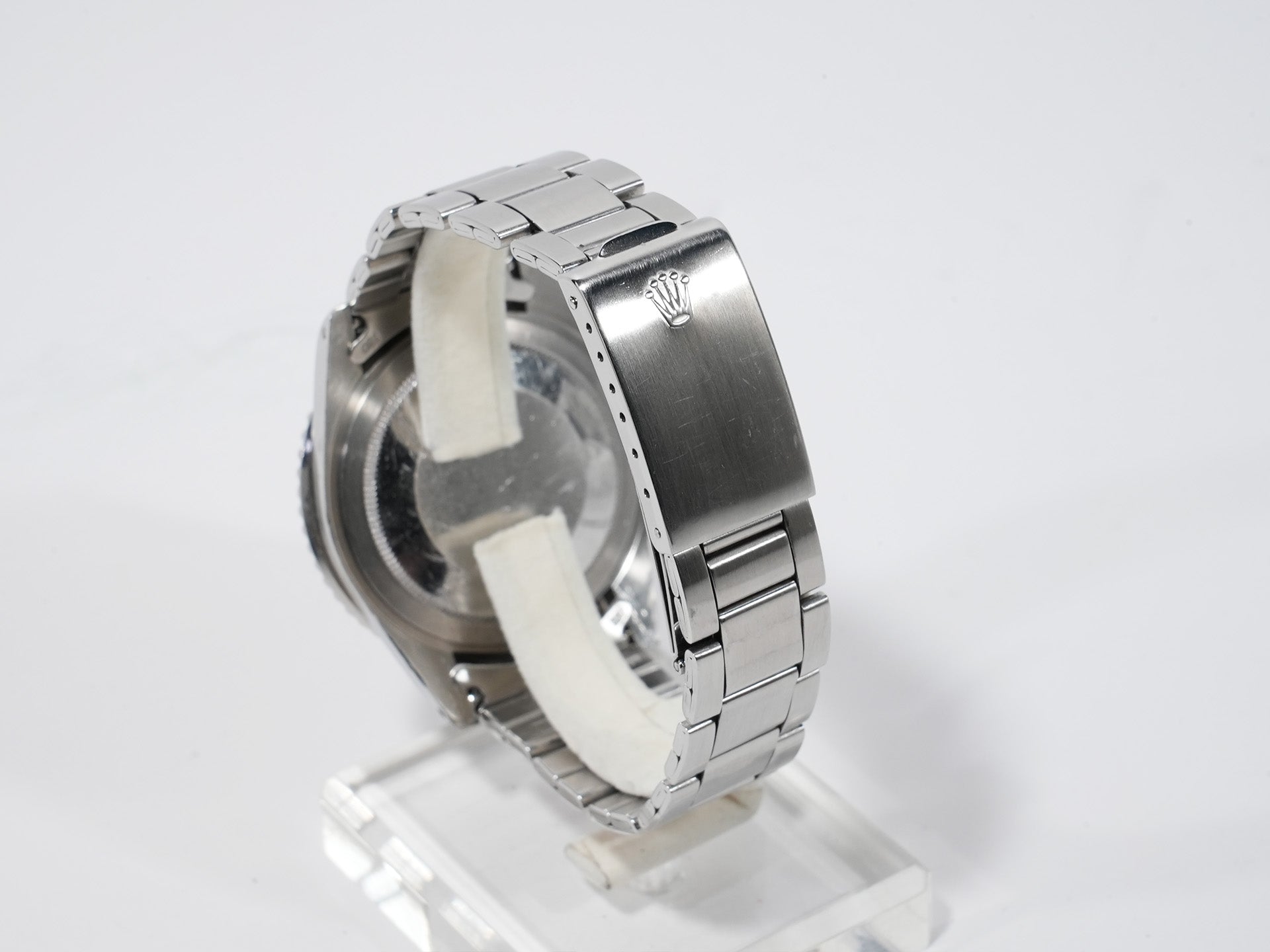 ロレックス GMTマスター Ref.1675 ステンレススチール ブラック文字盤 オイスターブレスレット 中古 jxot5gdm