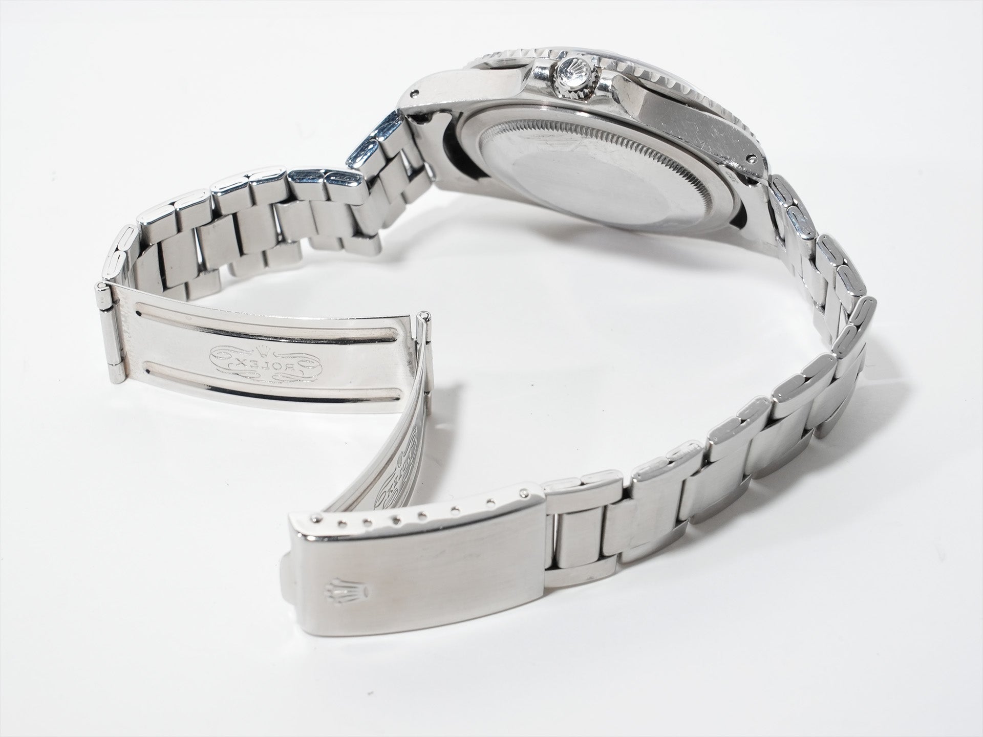 ロレックス GMTマスター Ref.1675 ステンレススチール ブラック文字盤 オイスターブレスレット 中古 jxot5gdm