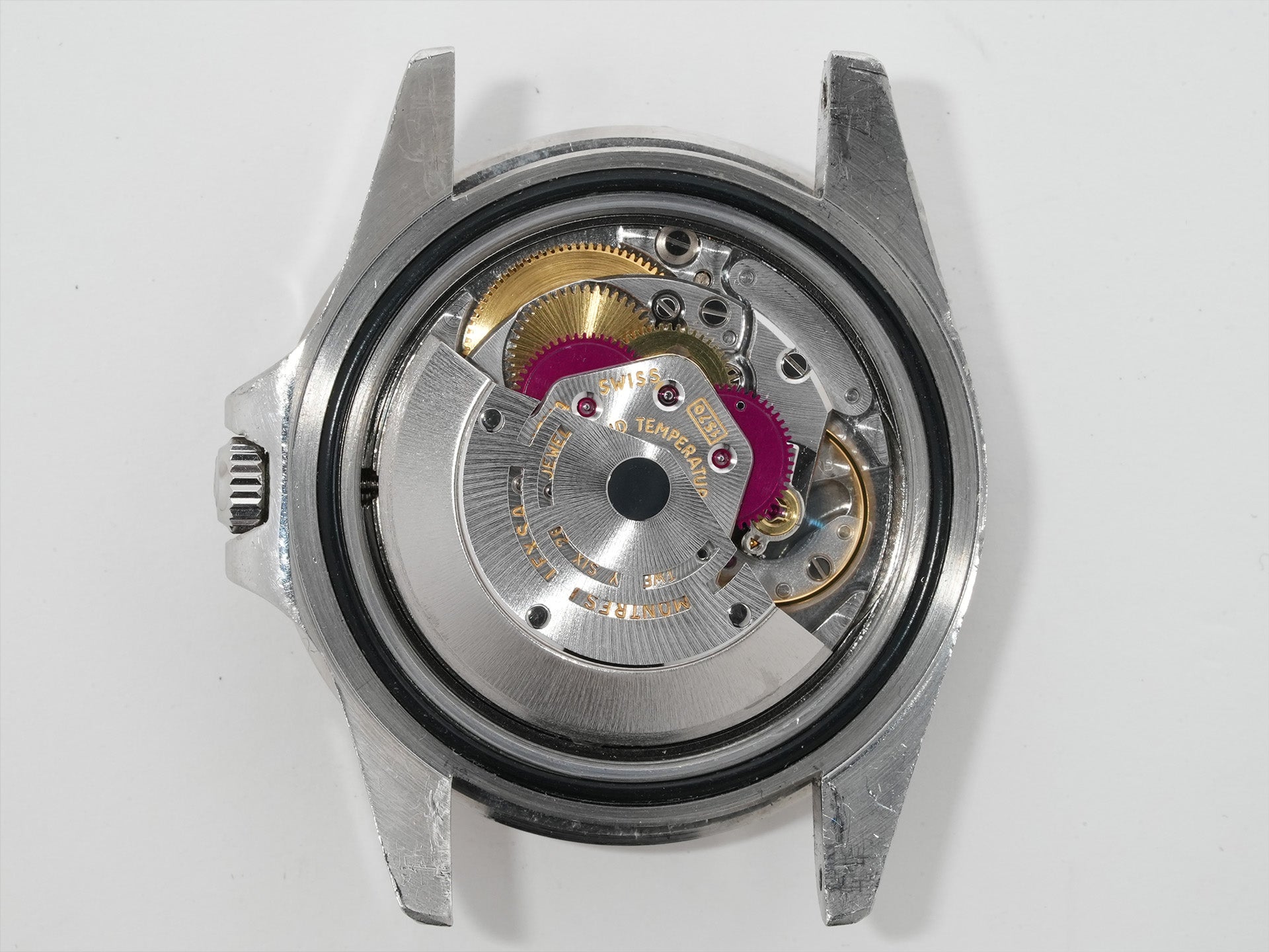 ロレックス GMTマスター Ref.1675 ステンレススチール ブラック文字盤 オイスターブレスレット 中古 jxot5gdm