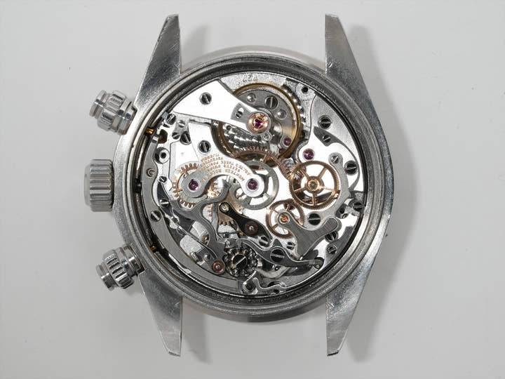 Rolex Daytona Ref. 6265 Stainless Steel Black Dial Pre-owned 8iarjaqz